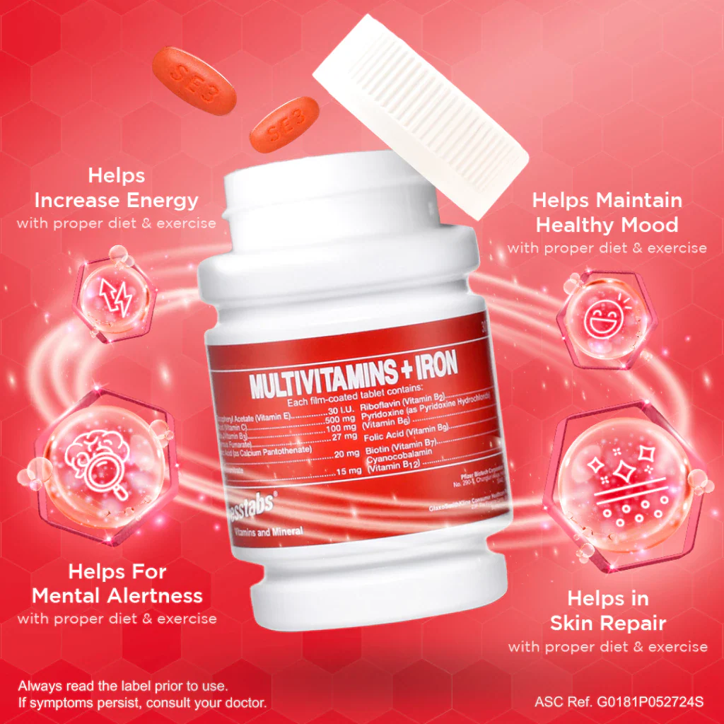 Stresstabs Multivitamins + Iron Stresstabs Multivitamins + Iron