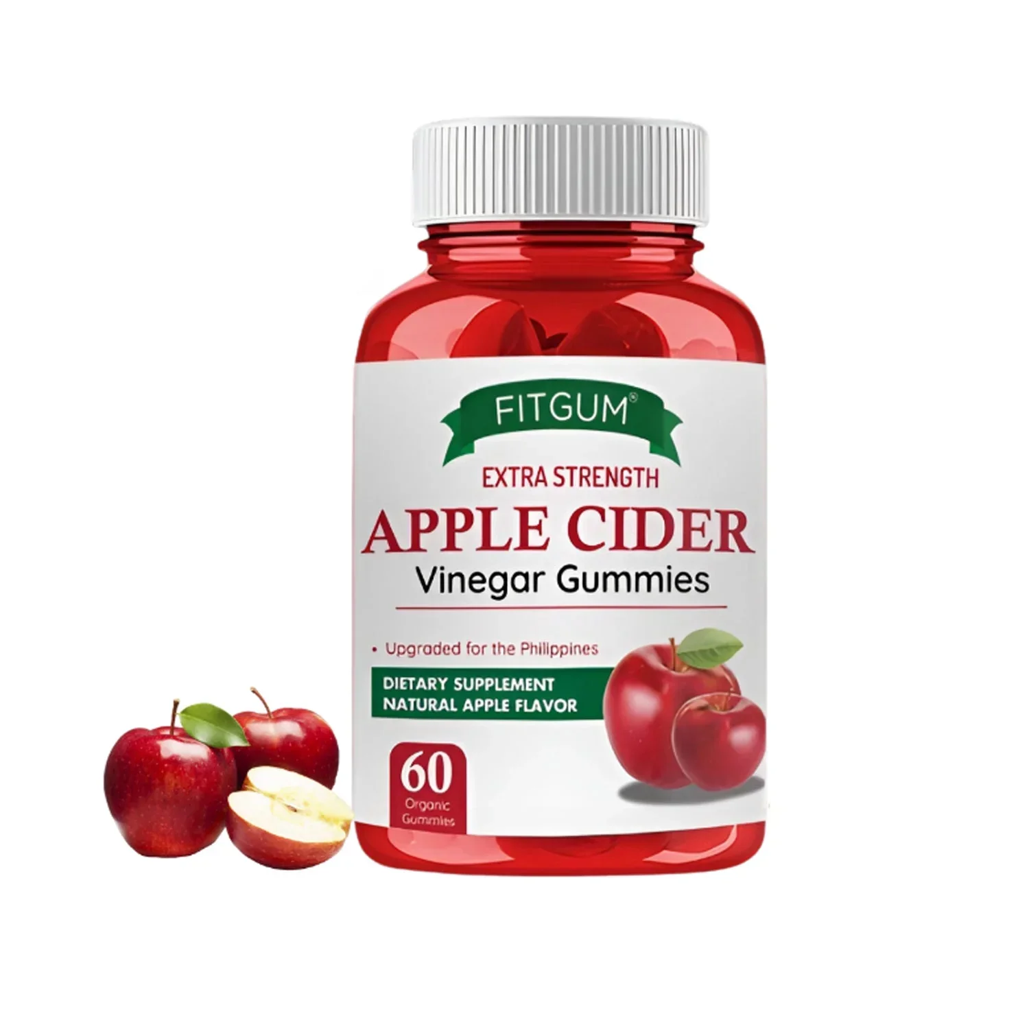 Fitgum Extra Strength Apple Cider Vinegar Gummies Fitgum Extra Strength Apple Cider Vinegar Gummies