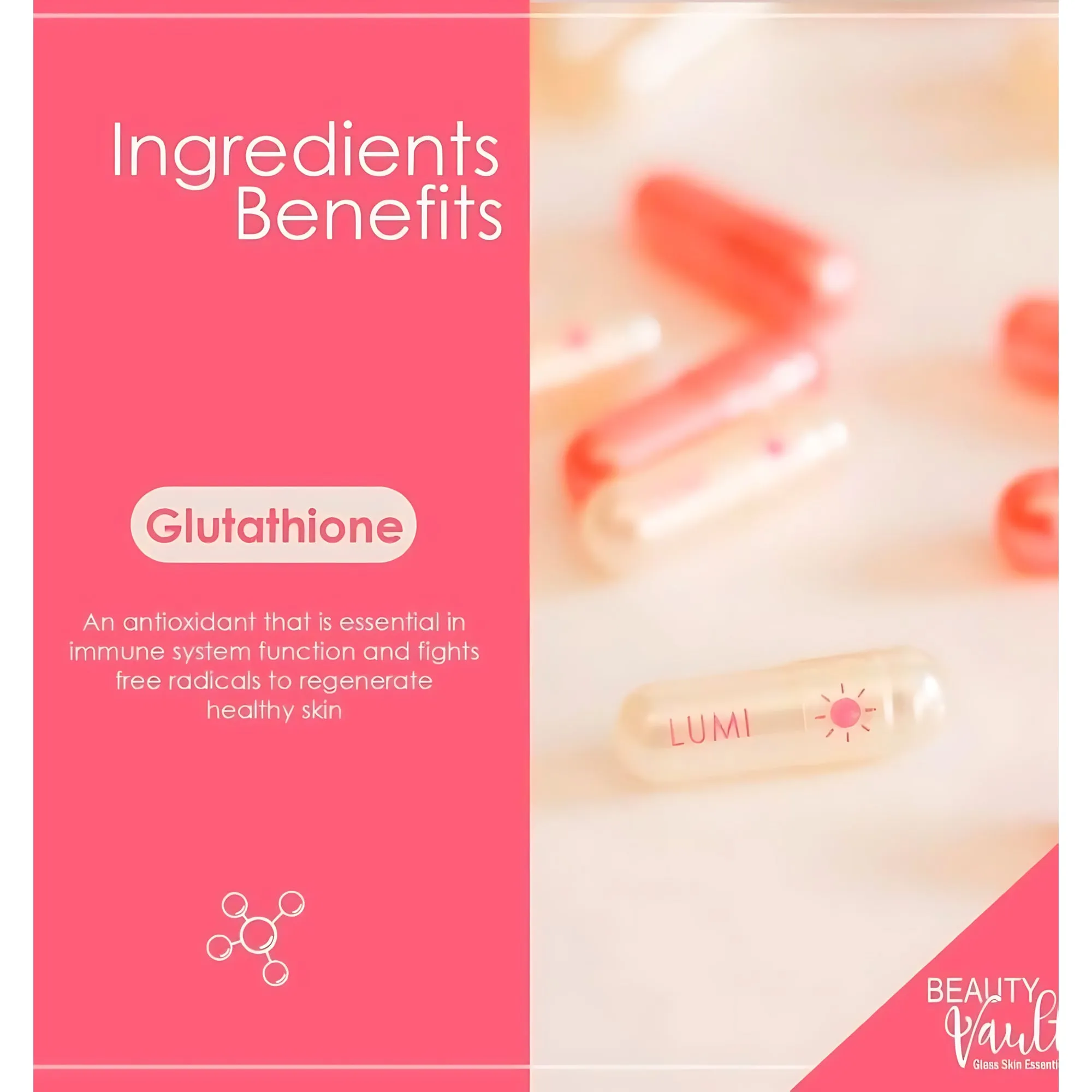 Beauty Vault Lumi 24H Glutathione Capsules Beauty Vault Lumi 24H Glutathione Capsules