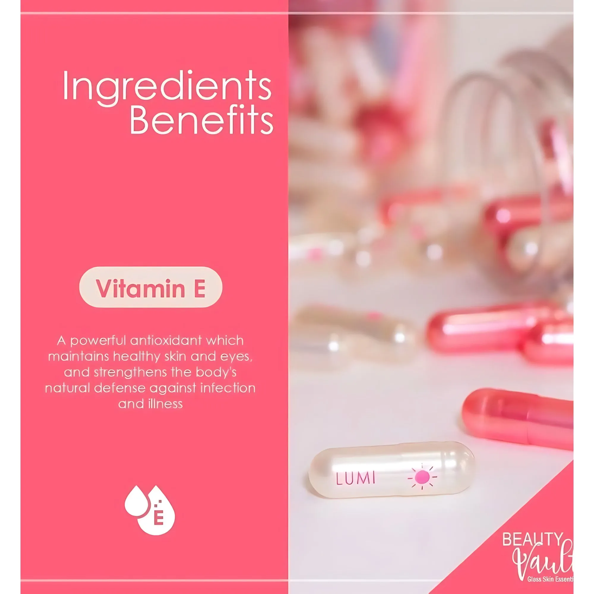 Beauty Vault Lumi 24H Glutathione Capsules Beauty Vault Lumi 24H Glutathione Capsules