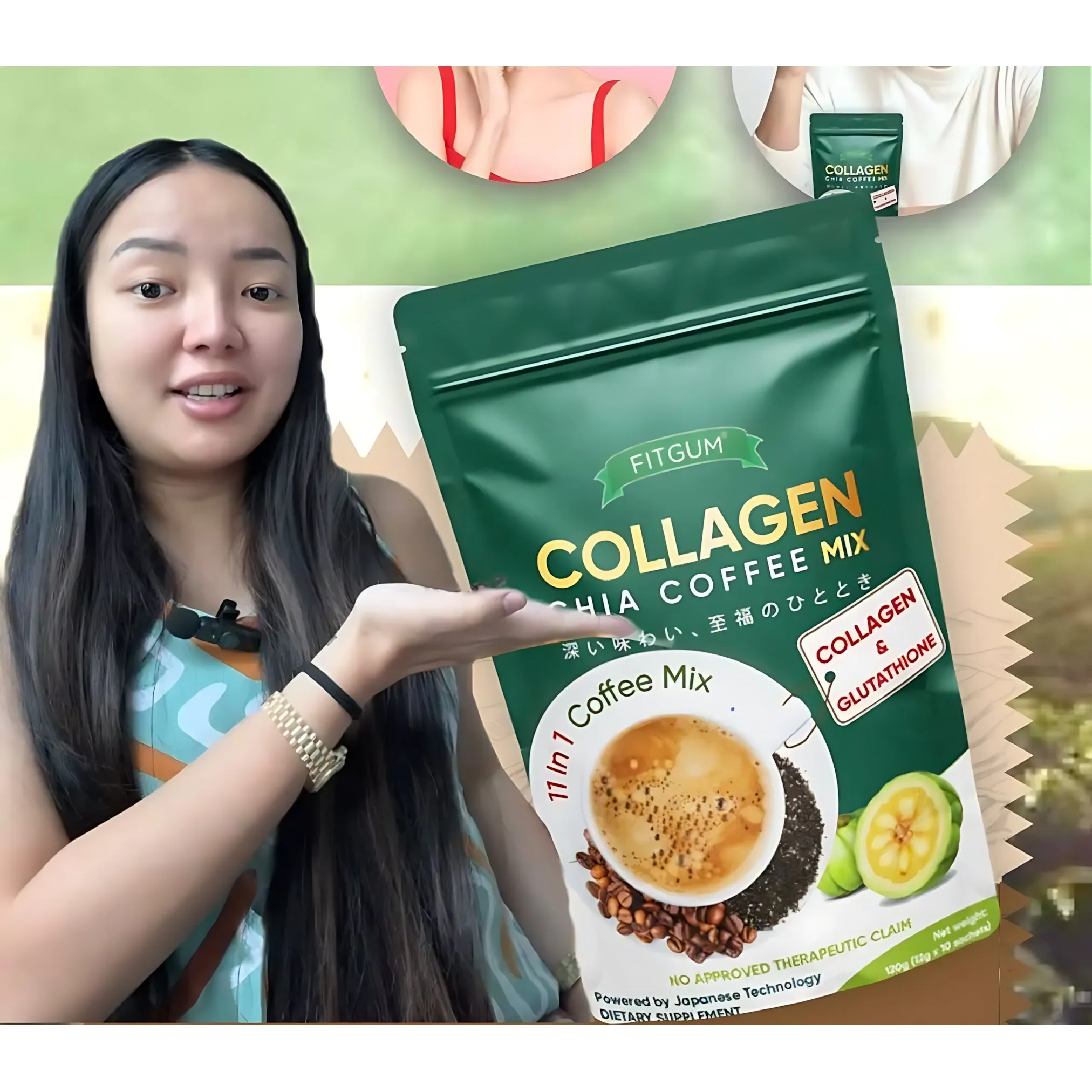 Fitgum Collagen Chia 11 in 1 Shape Coffee Fitgum Collagen Chia 11 in 1 Shape Coffee
