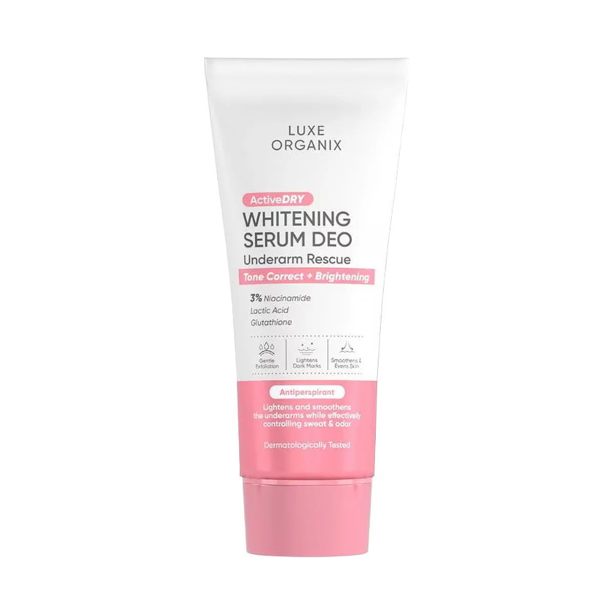 Luxe Organix Active Dry Whitening Serum Deo Underarm Rescue (1) Luxe Organix Active Dry Whitening Serum Deo Underarm Rescue 1