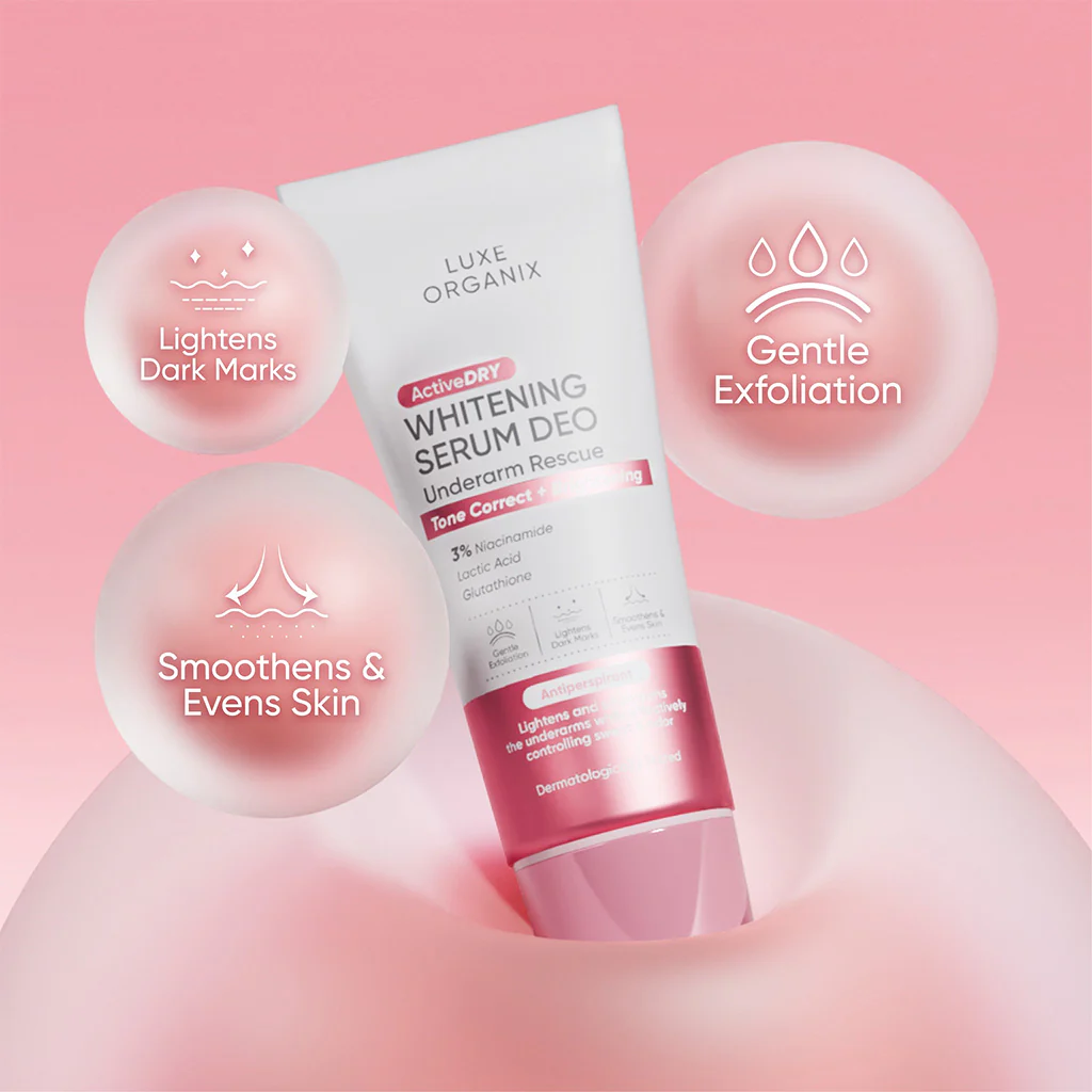 Luxe Organix Active Dry Whitening Serum Deo Underarm Rescue (5) Luxe Organix Active Dry Whitening Serum Deo Underarm Rescue 5