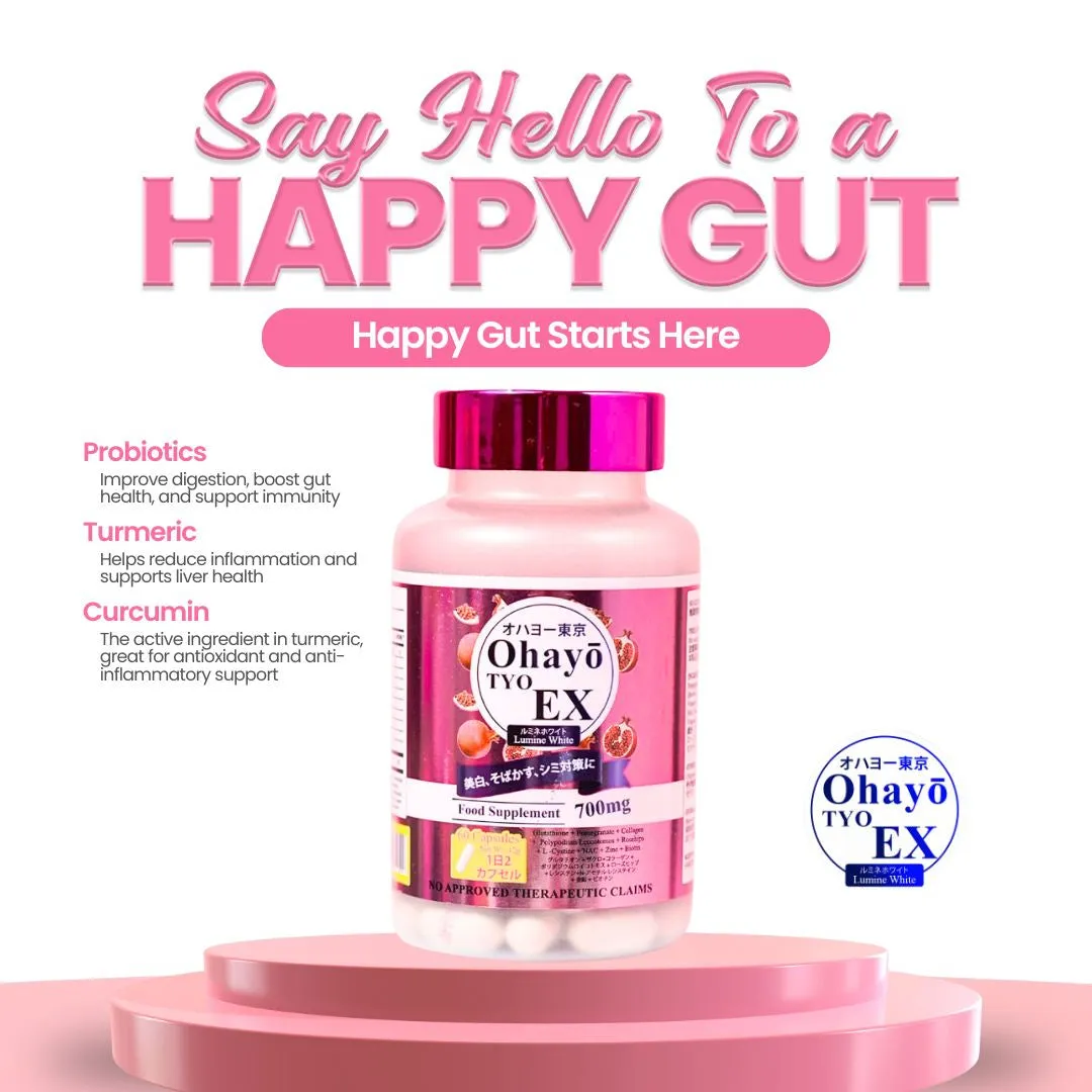 Ohayo Tyo EX Lumine White Glutathione Capsules Ohayo Tyo EX Lumine White Glutathione Capsules
