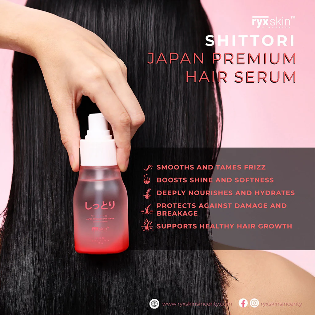 RYX Skin Shittori Japan Premium Hair Serum 40ml (3) RYX Skin Shittori Japan Premium Hair Serum 40ml 3