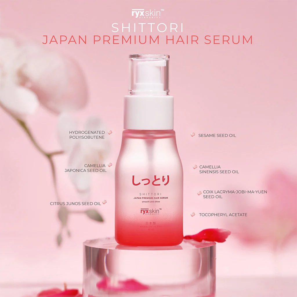 RYX Skin Shittori Japan Premium Hair Serum 40ml (4) RYX Skin Shittori Japan Premium Hair Serum 40ml 4