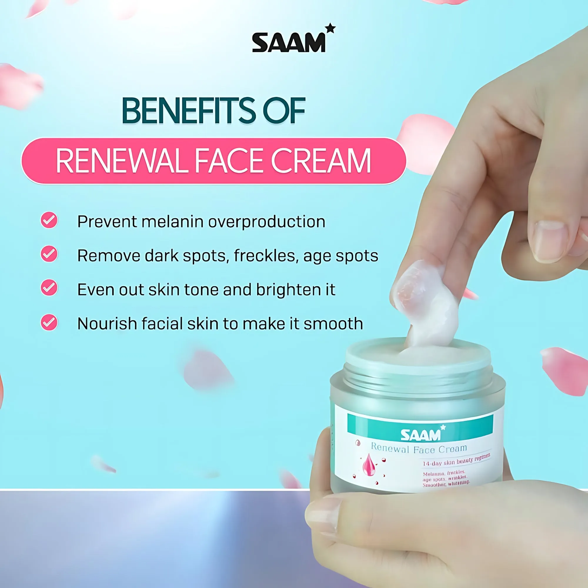 SAAM Renewal Face Cream – 50g SAAM Renewal Face Cream – 50g
