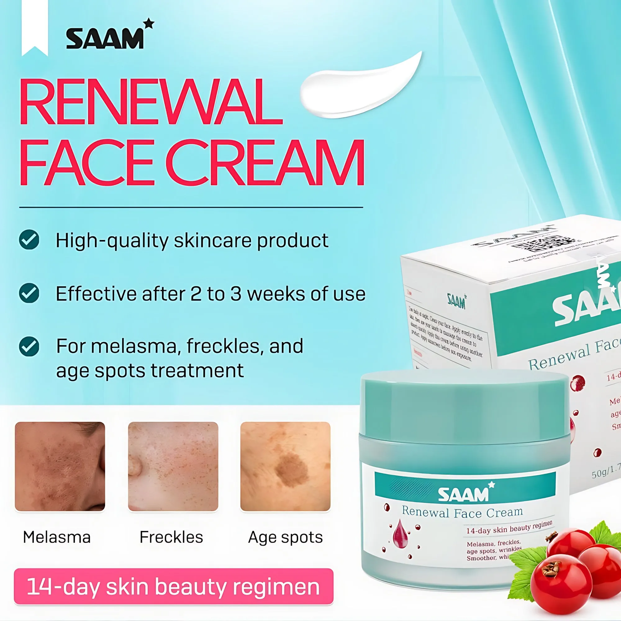 SAAM Renewal Face Cream – 50g SAAM Renewal Face Cream – 50g