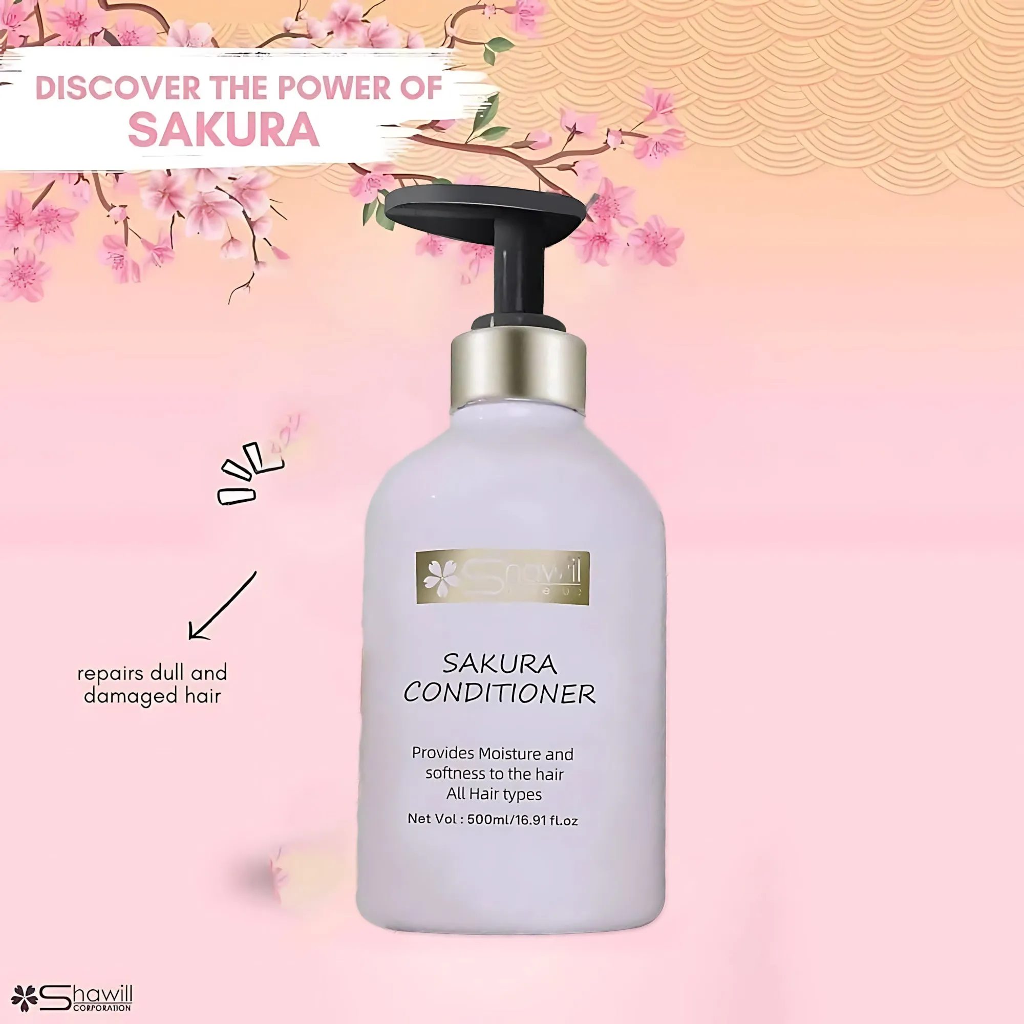 Shawill Sakura Conditioner – Moisture & Softness Shawill Sakura Conditioner – Moisture & Softness