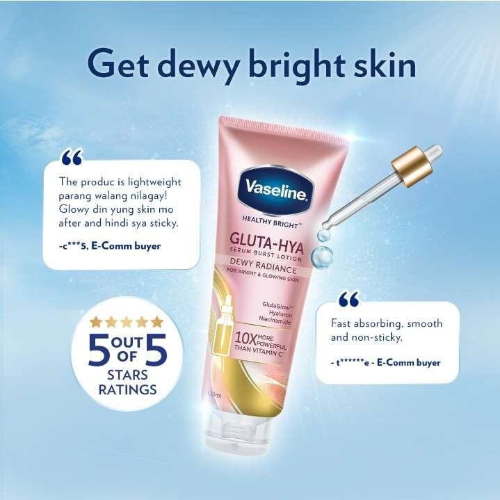 Vaseline Gluta-Hya Serum Burst Lotion Vaseline Gluta-Hya Serum Burst Lotion