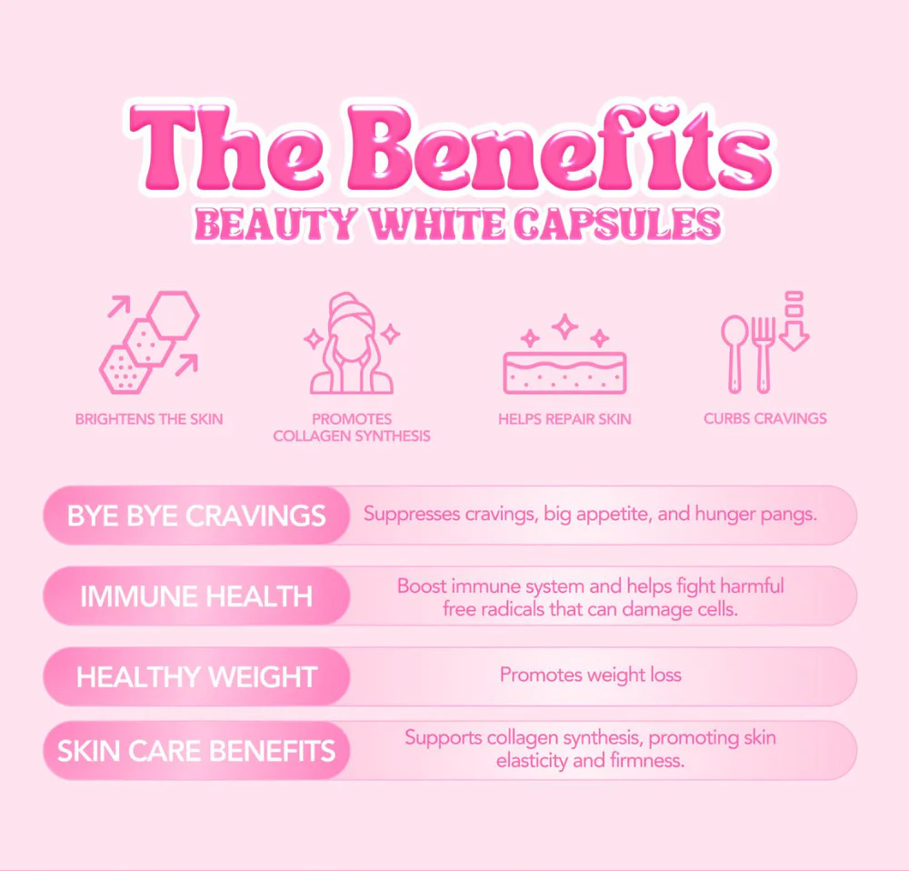 You Glow Beauty White 4 in 1 Food Supplement You Glow Beauty White 4 in 1 Food Supplement