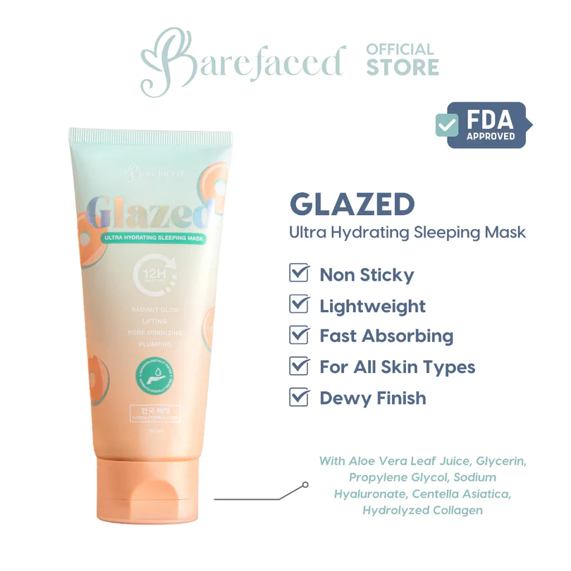 Barefaced Glazed Ultra Hydrating Sleeping Mask Barefaced Glazed Ultra Hydrating Sleeping Mask