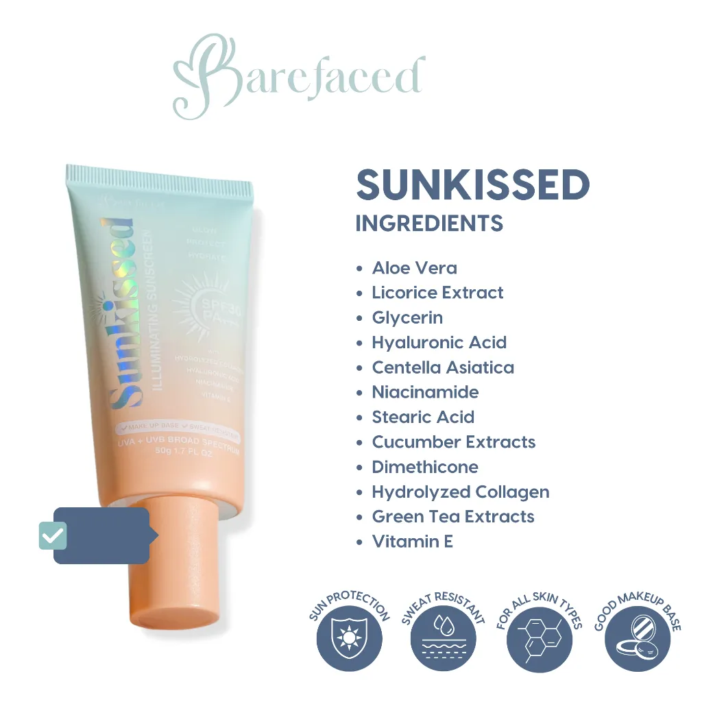 Barefaced Sunkissed Illuminating Sunscreen Barefaced Sunkissed Illuminating Sunscreen
