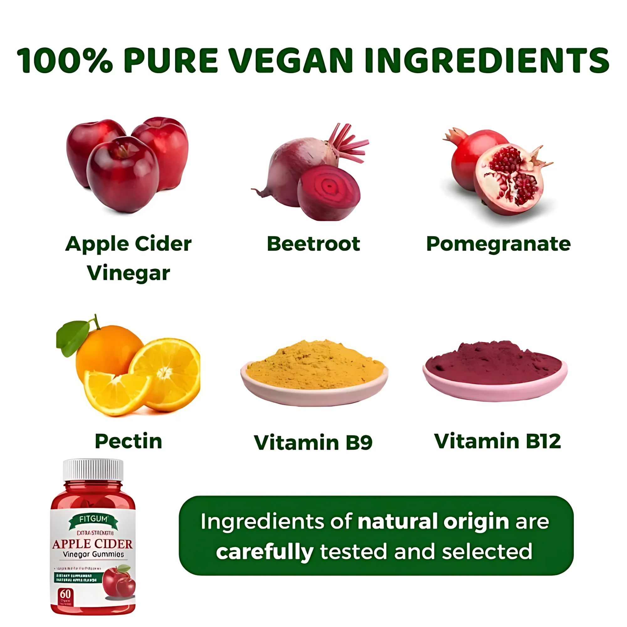 Fitgum Extra Strength Apple Cider Vinegar Gummies Fitgum Extra Strength Apple Cider Vinegar Gummies