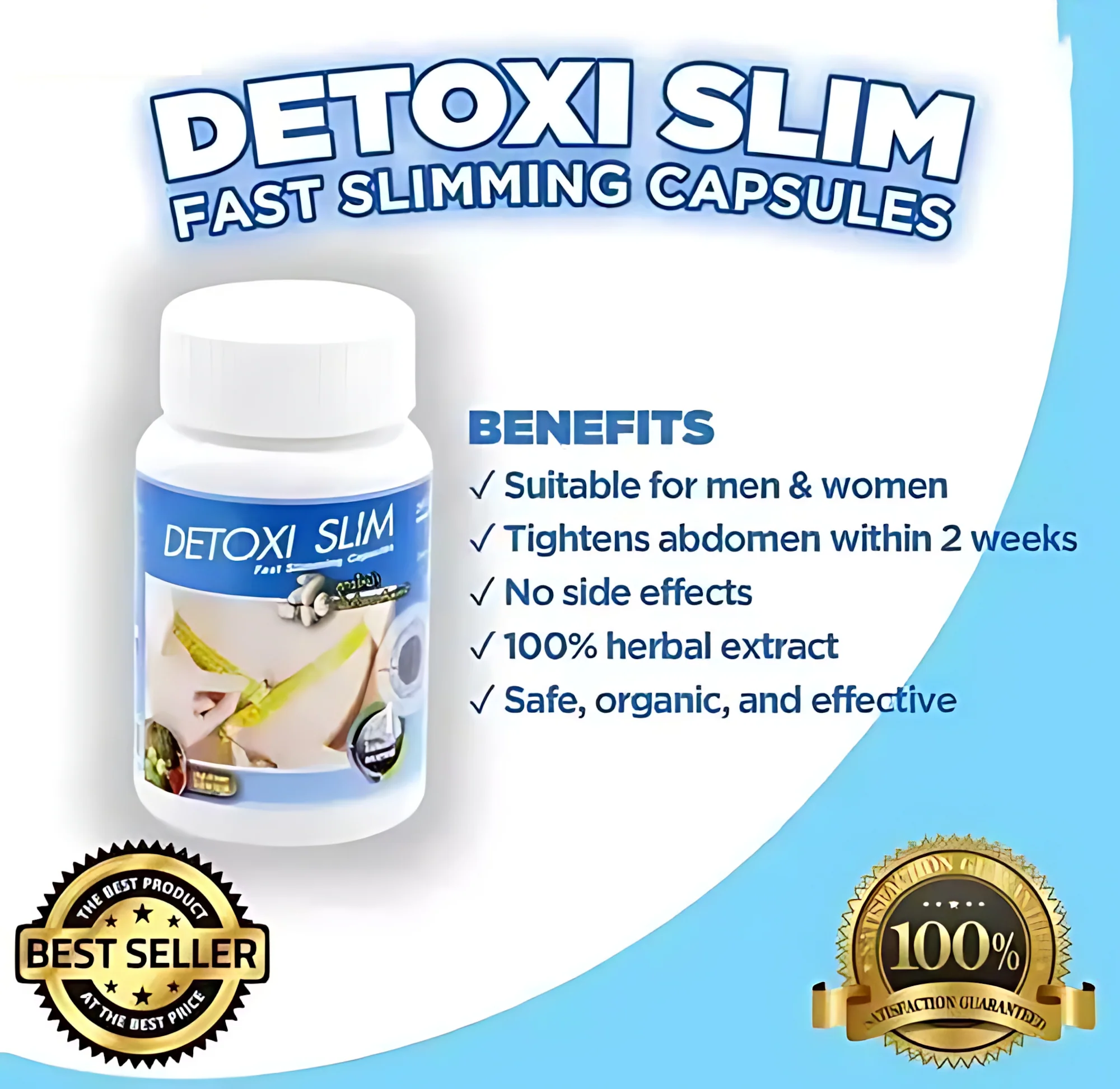 Detoxi Slim Fast Slimming Capsules Detoxi Slim Fast Slimming Capsules