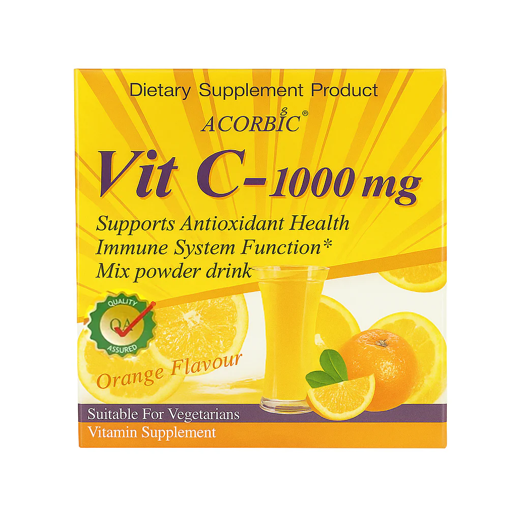 Acorbic Vit C – 1000mg Mix Powder Drink
