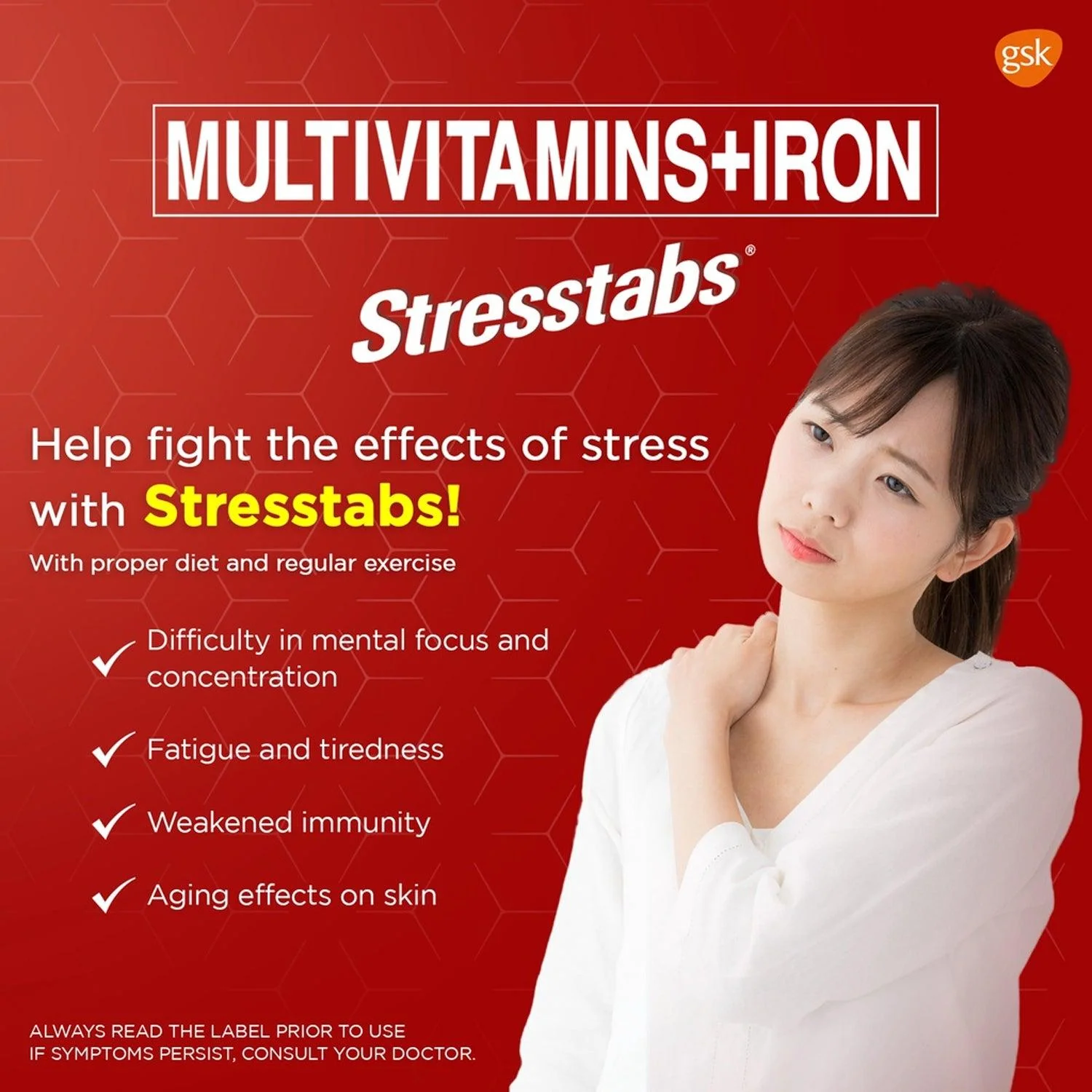 Stresstabs Multivitamins + Iron Stresstabs Multivitamins + Iron