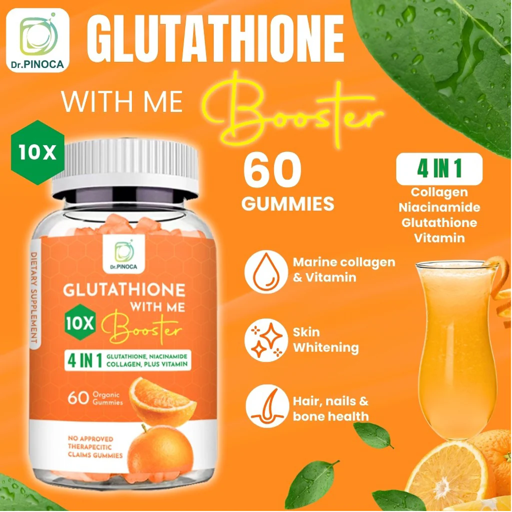 Dr. Pinoca Glutathione With Me 10X Booster Dr. Pinoca Glutathione With Me 10X Booster